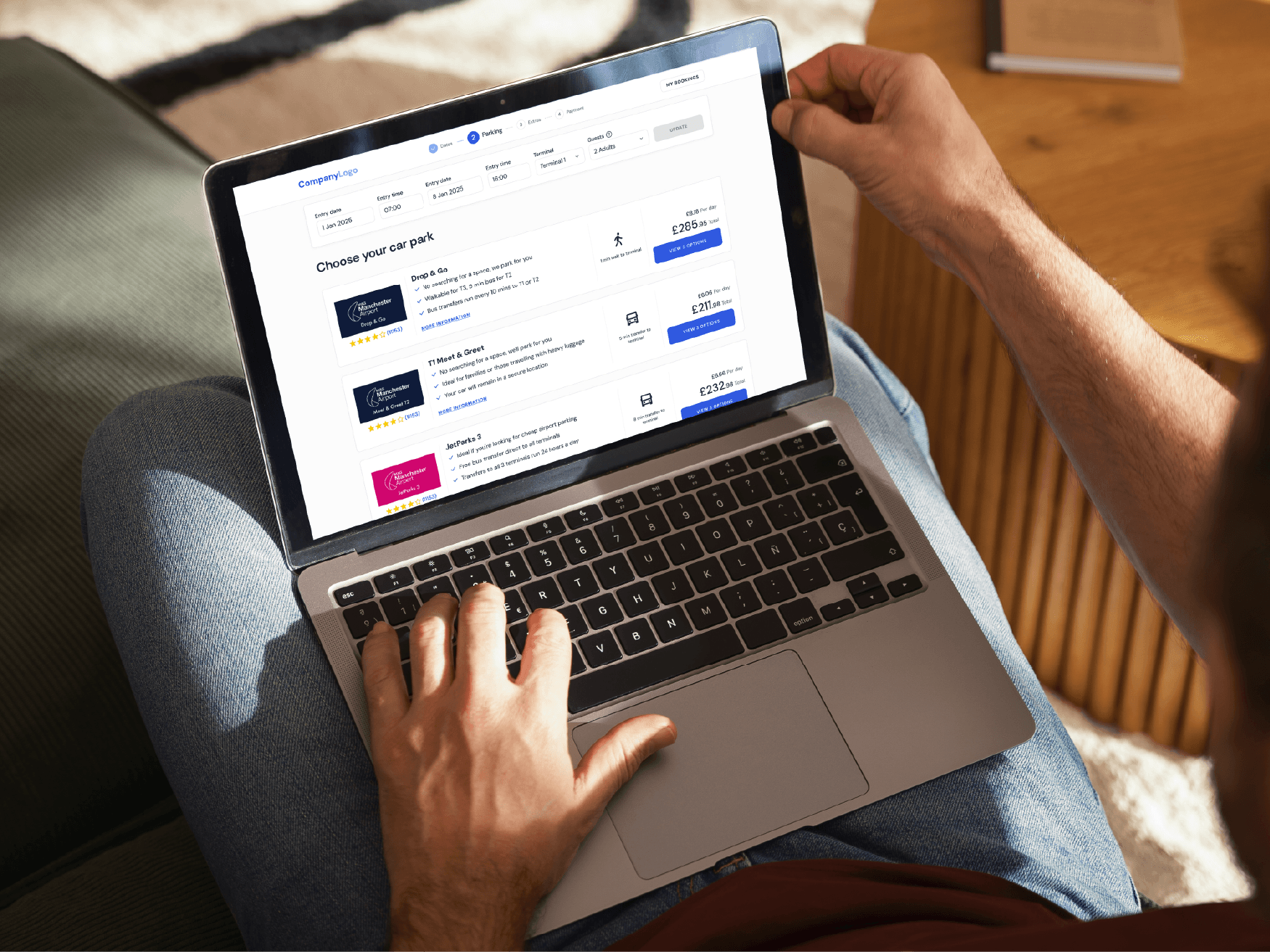 Commerce Imagery 840x630px Seamless Booking Journey